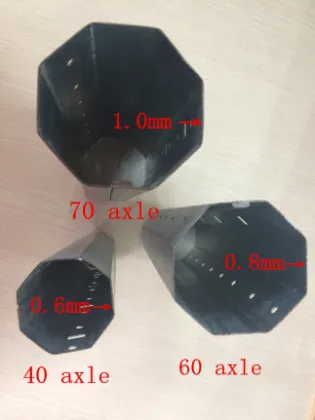 Roller Shutter Accessories - Aluminum Shutter Window Octagonal Tube