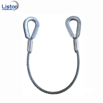 Galvanized pressed endless grommet wire rope lifting sling