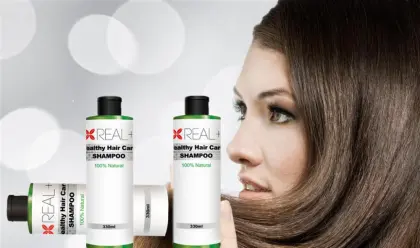 Real plus hair shampoo anti hair loss shampoo private label