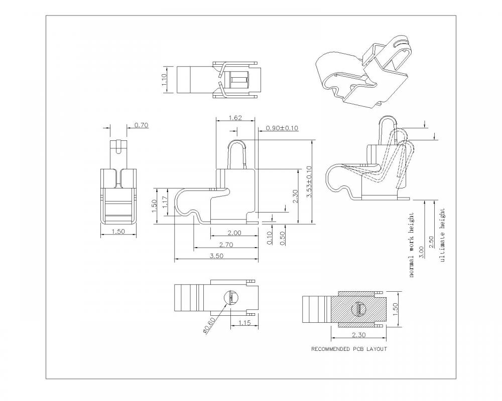 SF-035-XX-10 Finger Finger l 3,5mm