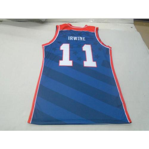 Custom Cheap High-quality Basketball uniform Mesh Blank Reversible Wholesale Men Basketball Jersey