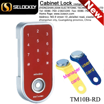 Electronic password lock for sauna Zinc Alloy safety lock with beautiful appearance cabinet locks (TM10BM)