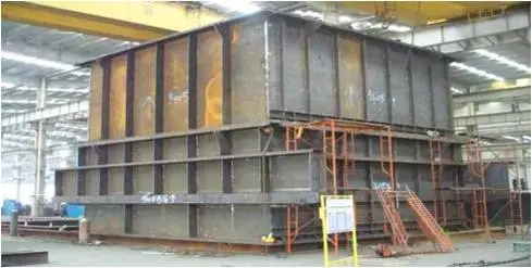 Steel Structures Exhaust System For Power Plant Equipment
