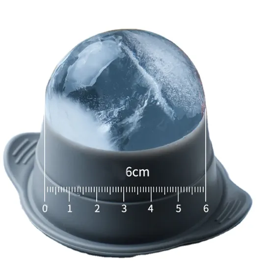 Silicone Sphere Kitchen Stackable DIY Ice Ball Mould Ice Mold For Cocktail Whiskey Drink