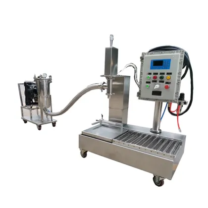 Small Bottle Ink Filling Machine for Car Paint Manufacturing