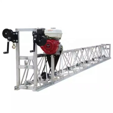 Road Construction Equipment Gasoline Engine 3-18m Length Cement Vibratory Truss Screed Concrete Smoother
