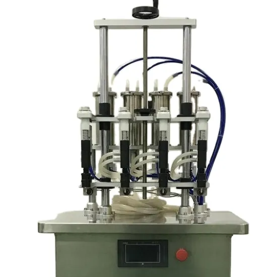 Automatic 4-Heads Perfume Liquid Filler Machine