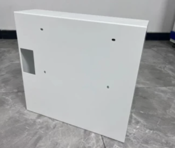 OEM Sheet Metal Fabrication White Coated Stamping Part