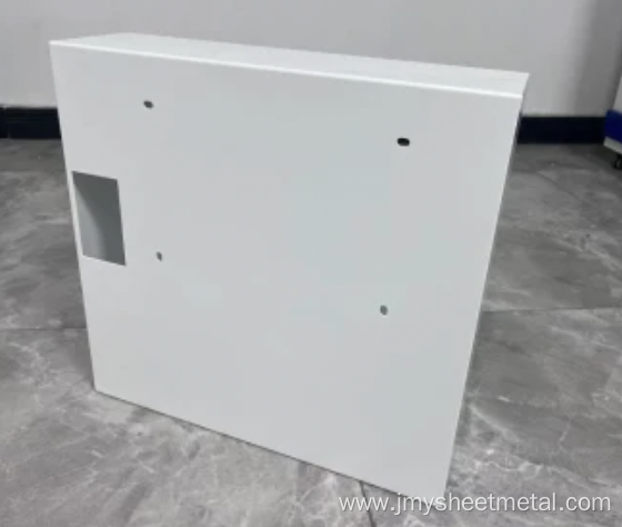 OEM Sheet Metal Fabrication White Coated Stamping Part