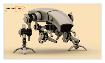 China direct factory 3d machine model CNC machining