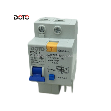 DZ47-63 RCBO Circuit Breaker 16-63A 230/400V