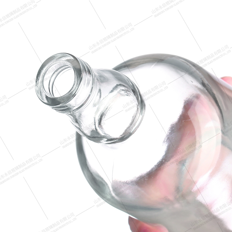 Luxury glass allsace blttle wholesale customize