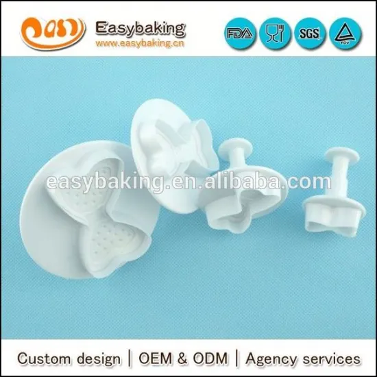 Bow Shape Cake Decorating Plunger Cutter Fondant tools