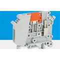 Knife Disconnect Terminal Block DIN Rail Mounted