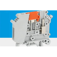 Knife Disconnect Terminal Block DIN Rail Mounted