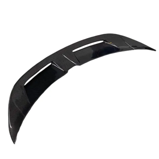 19-20 Porsche Taycan Carbon Fiber Body Kit: Rear Trunklid Spoiler, Front Lip, Rear Diffuser, Side Skirts