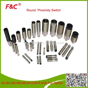 F&C 3mm quick disconnecting Inductance Proximity Switch