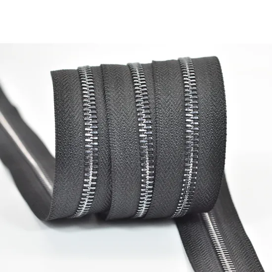 Metal Zipper Brass #8 #10 #5 Aluminum Zipper