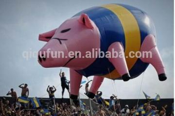 china factory inflatable giant pass the pig