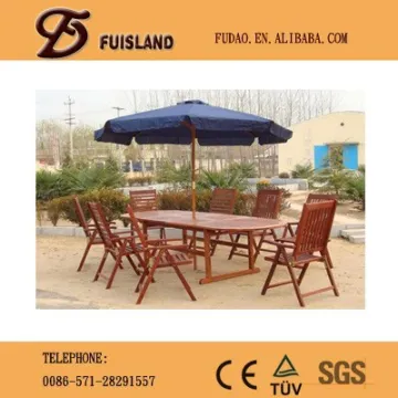 hot sales garden wood folding table and chair