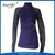 Merino Wool Women's mock Neck long sleeve thermal Shirt