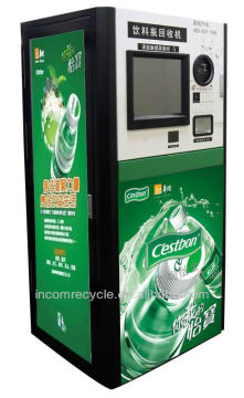 2013 reverse vending machine for recycling the used bottle,cans and paper