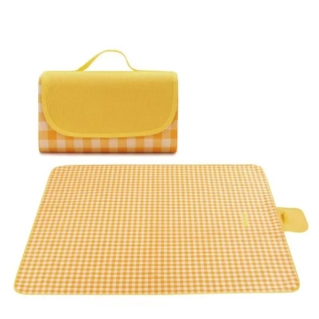 Waterproof Sand-Proof Durable Oxford Picnic Mat with Tote Bag