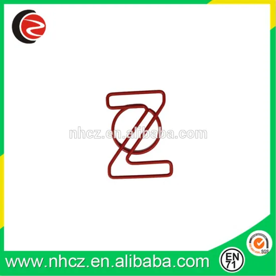 Letter Z Shaped Paper Clips