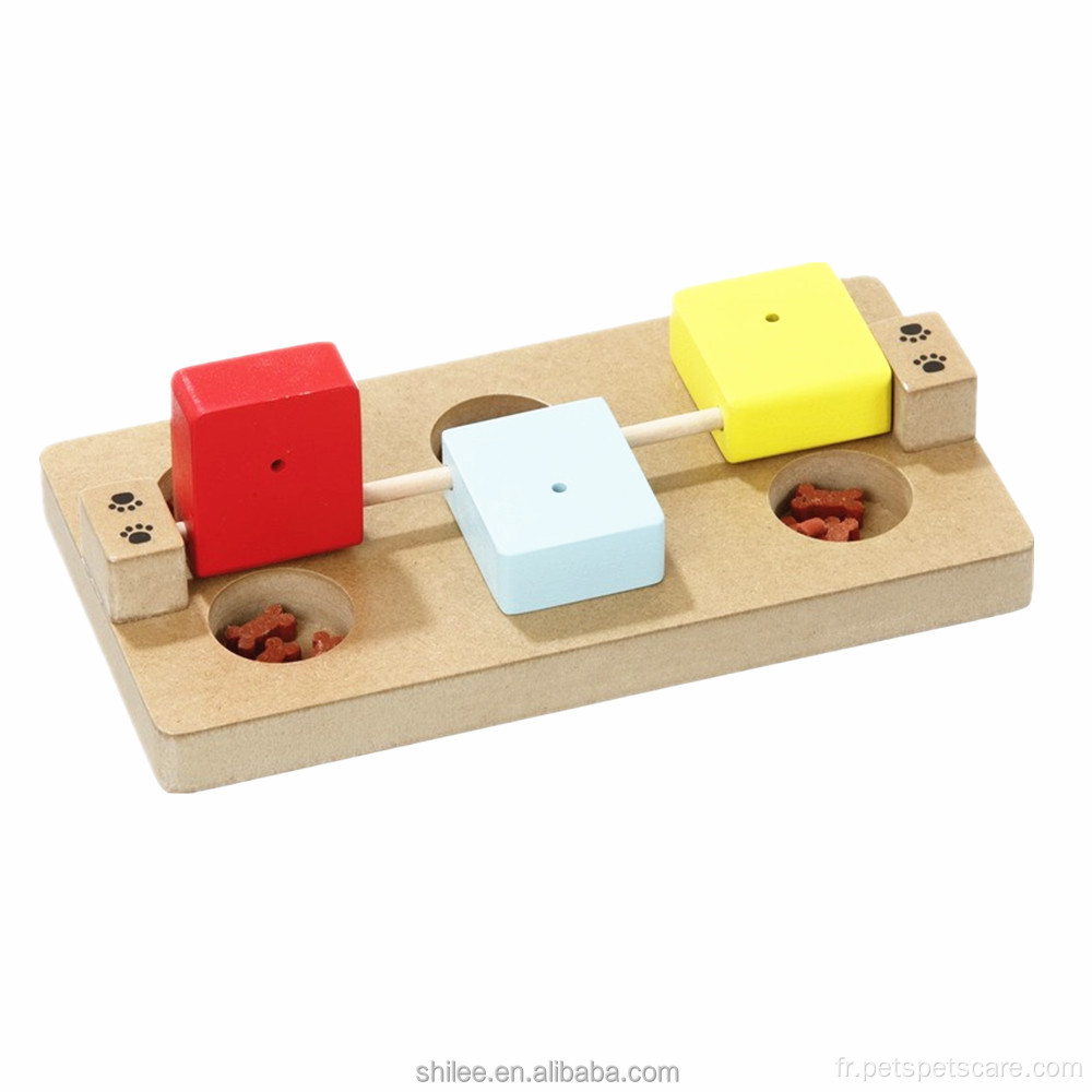 Toys de renseignement en bois traités en bois traités par le plaisir interactif