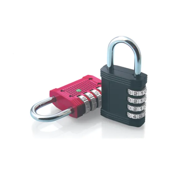 Top quality 4-dial TSA Combination lock for Luggage