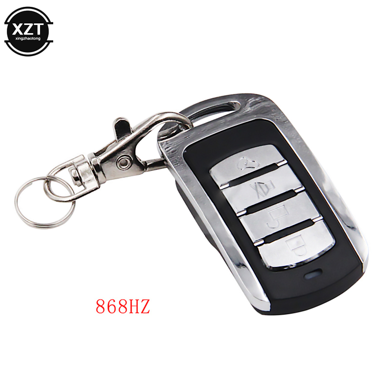 868 mhz Car Garage Door Opener Keychain 4 buttons RF Remote Control Switch Cloning Transmitter Duplicator Copy Code