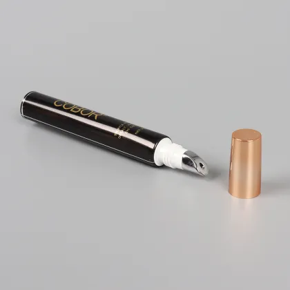 Automatic vibration Eye Cream Roll on Bottle Transparent Eye Cream Tube