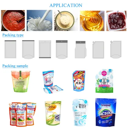 BG Automatic Horizontal Doypack Filling Machine for Soy Sauce and Vinegar