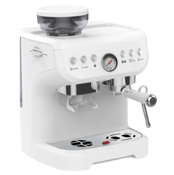3-in-1 Programmable Espresso Cappuccino Coffee Maker with Milk Frother