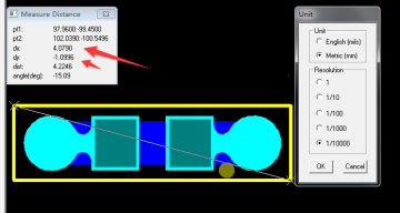 4 layer  minimum dimension PCB
