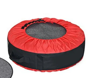 Manufacturer Wholesale Tire Covers and Spare Tire Covers with 70cm Diameter
