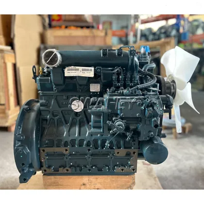 Kubota V2403 Motor Excavator Diesel Engine Assembly 2600RPM 36KW
