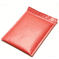 Sac postal à fermeture automatique à bulles rouges