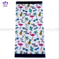 LL69 100% cotton reactive printing beach towels