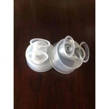 Large size BFS double pull ring cap