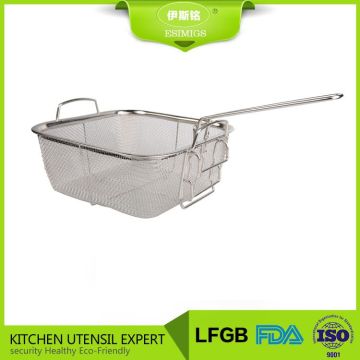 Best seller 2016 stainless steel deep fry wire basket