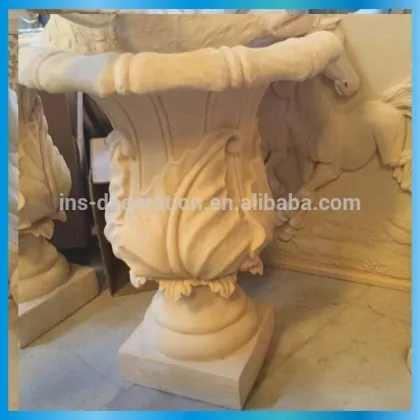 Imitation stone granite vase