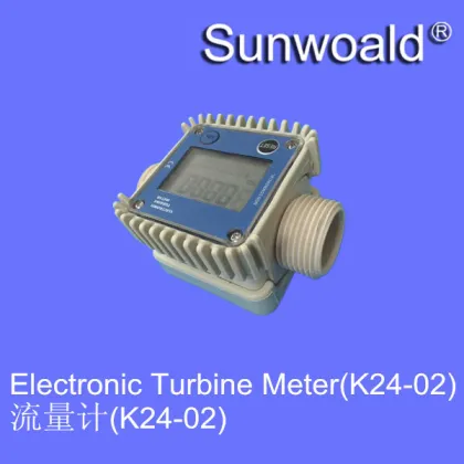 DN25 G1" display Electronic flow sensor diesel flow meter