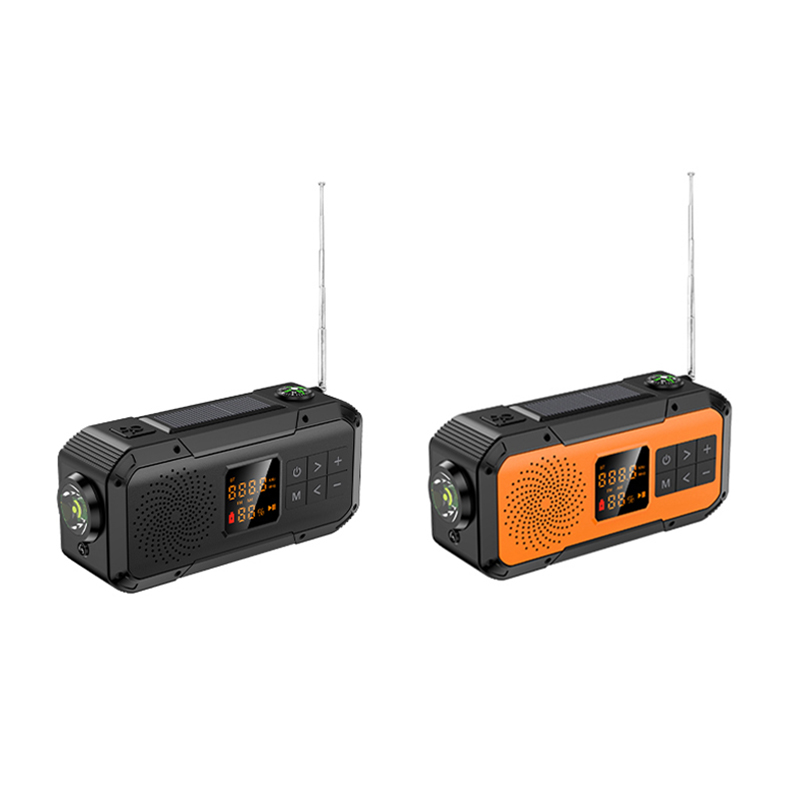 Rádio AM/FM de emergência Multi Bluetooth Solar Speaker