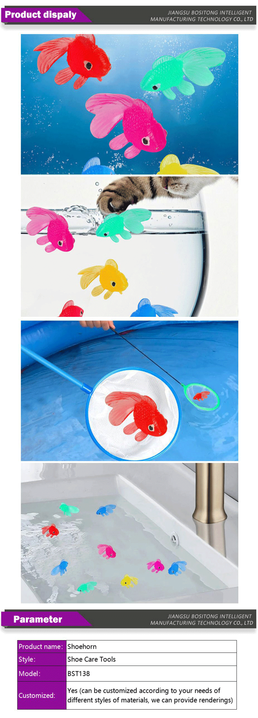 Eco-Friendly Floating Goldfish Chew Toy