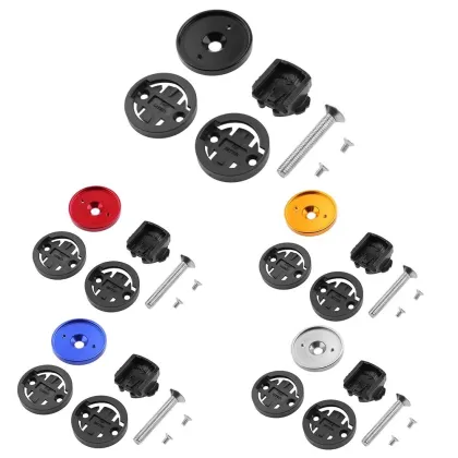 Ultralight Bicycle MTB Computer Holder Stem Cap with GPS and Stopwatch for GARMIN, Bryton, CATEYE