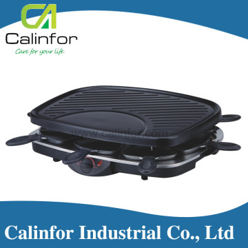 Calinfor Kitchen Appliance electric 2-person fondue raclette grill