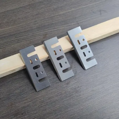 Tungsten carbide tipped electric planer knife