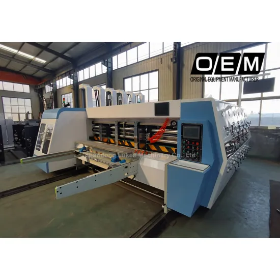 Flexographic Printing, Slotting, Die Cutting & Carton Box Manufacturing Machine