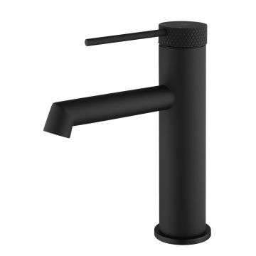 Matt Black Single Handle Basin Faucet